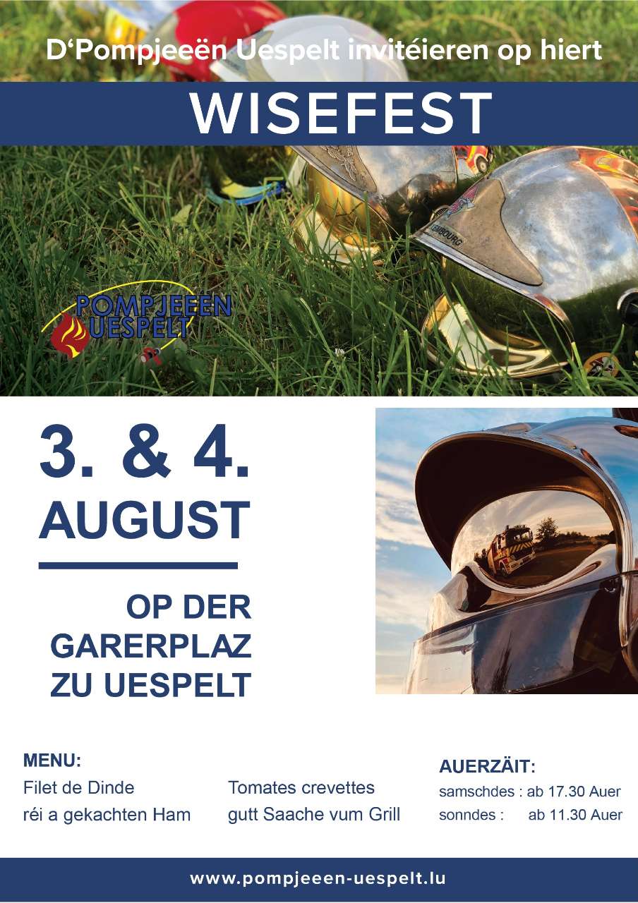 Wisefest Pompjeeën Uespelt