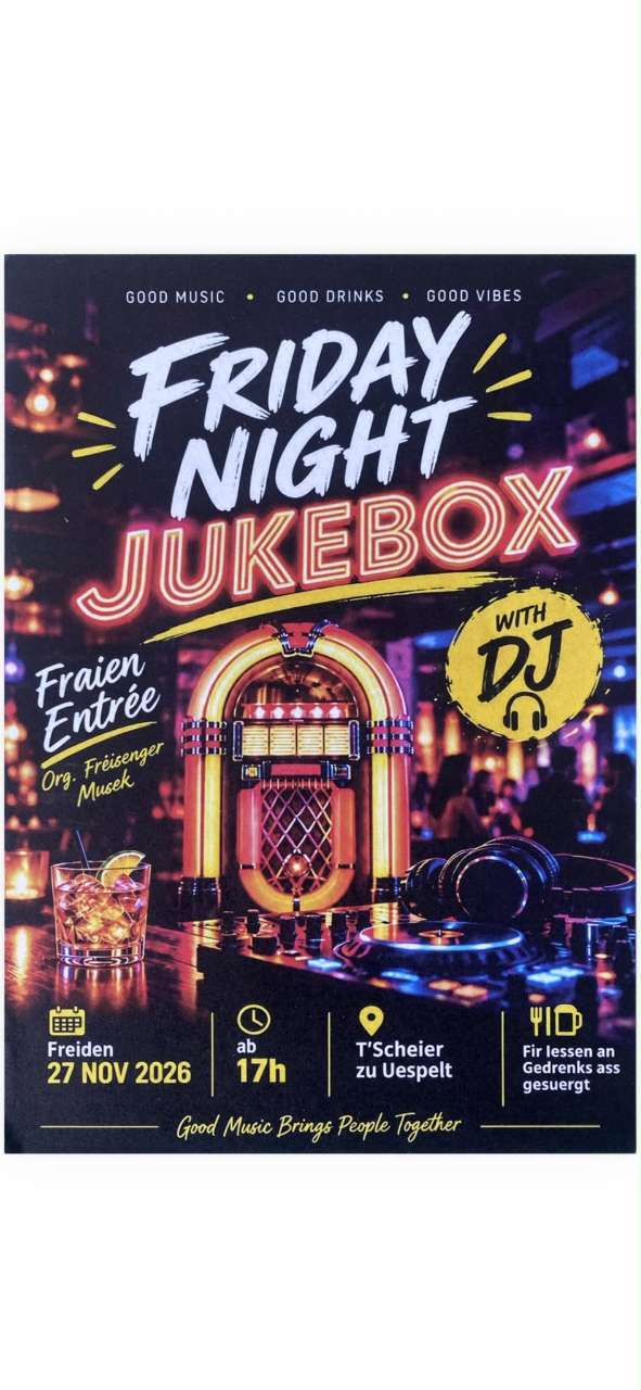 Friday Night Jukebox