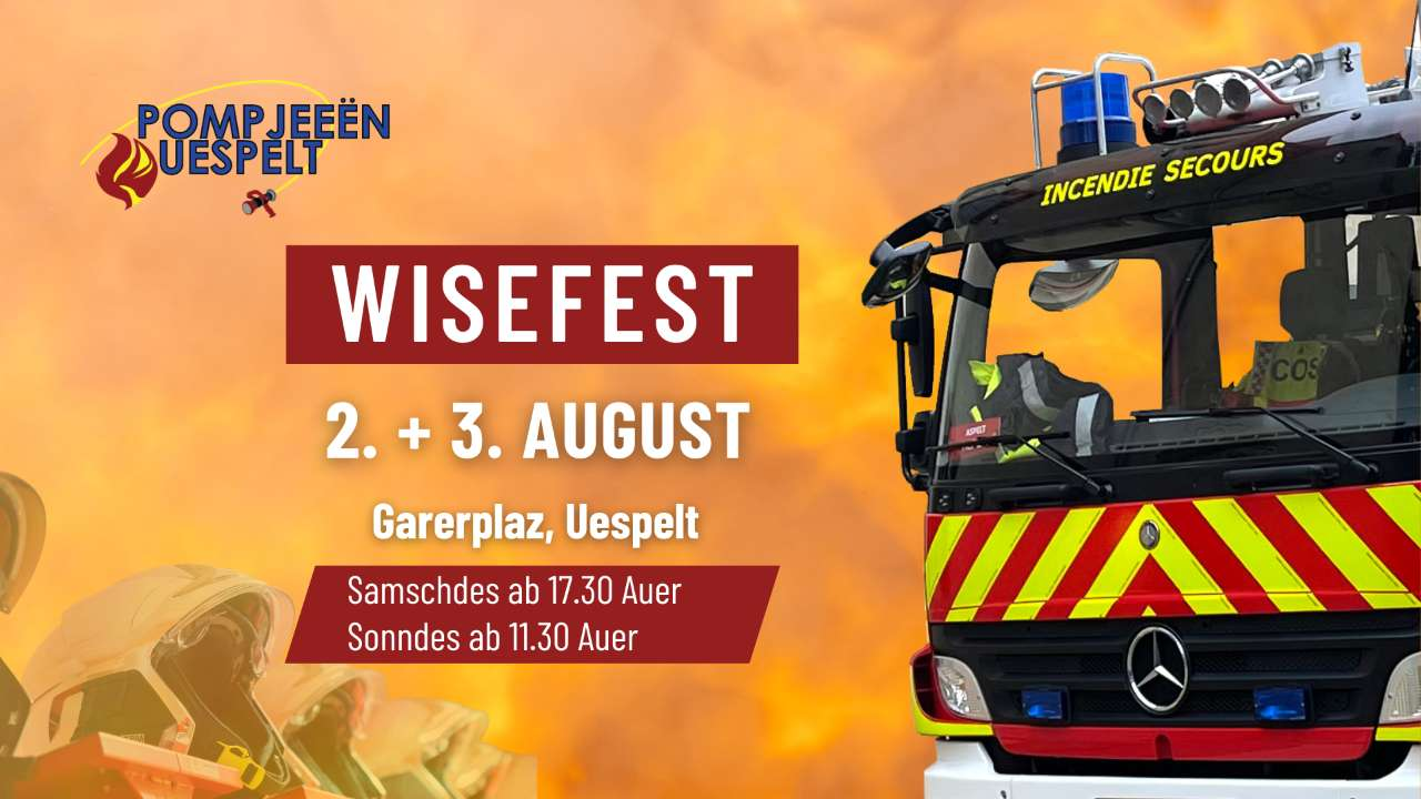 Wisefest - Amicale Pompjeeën Uespelt